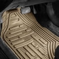 thumbnail image 3 of FH Group Supreme Rubber Trimmable Heavy Duty Floor Mats For Cars - 3 Colors, 3 of 7