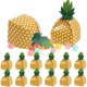 thumbnail image 2 of 100 Piezas Caja de Galletas de Caramelo de Piña Caja de Embalaje de Regalo de Fiesta Hawaiana Bolsa Luau Decoración de Boda de Cumpleaños de Verano, 2 of 5