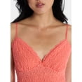 thumbnail image 4 of No Boundaries Peplum Lace Cami Top, Women’s XXS-XXL, 4 of 5