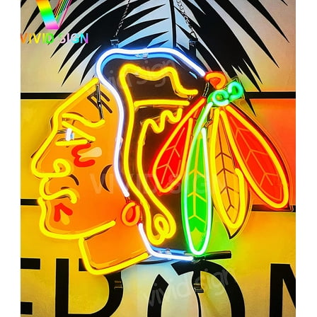 Queen Sense 20"x16" Custom For Chicagos Sports League Blackhawks Neon Sign HD Vivid Man Cave Wall Decor Handmade Beer Pub Bar Printing Artwork Wall Party Gift Neon Light W120CBHYVVD