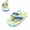 Dark Blue, variant on ZHOGXU Toddlers Boys Girls Summer Sandals Open Toe Cartoon Print On Elastic Strap Comfortable Breathable Flip Flops For Everyday Wear,Beige,1-2 Years