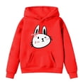 thumbnail image 3 of Mercatoo Teen Girls Cute Graphic Hoodie Halloween Soft Lightweight Hooded Pullover Sweatshirts Kids School Preppy Clothes Pockets, 3 of 3