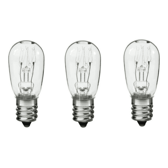 Dryer Light Bulb 10 Watt 130V for GE WE05X20431 3 Pack