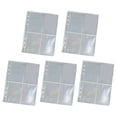 thumbnail image 2 of YAOMOBB Transparent Photo Album Photo Album Binder Sheets Set Waterproof Card Sleeves for Clear Photo Protection, 2 of 5