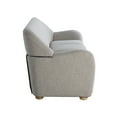 thumbnail image 5 of Studio Living Genifer Modern Sofa, Pebble Gray Boucle Fabric, 5 of 12
