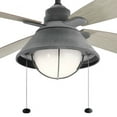 thumbnail image 4 of 310181WZC Kichler Lighting Seaside - Ceiling Fan with Light Kit - 54 inches wide-Weathered Zinc Finish, 4 of 6