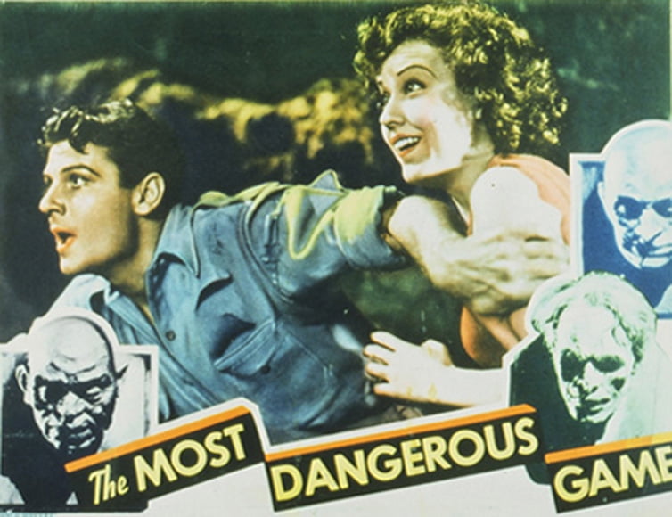 The Most Dangerous Game Movie POSTER Style B 11 X 14 1932 Walmart