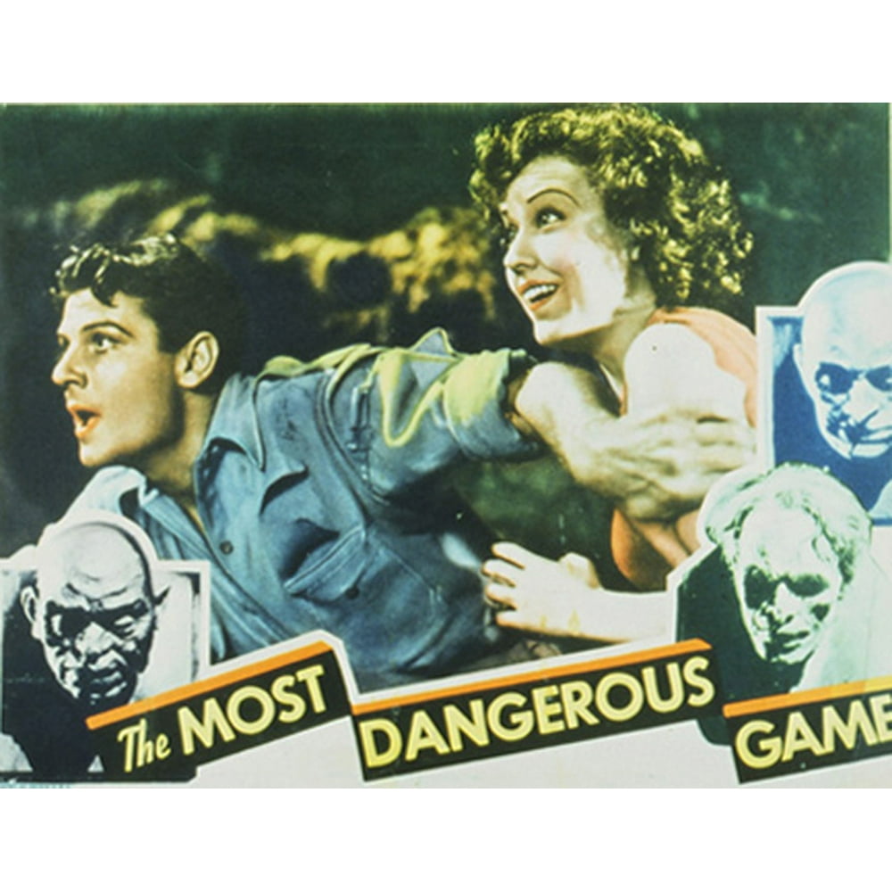 The Most Dangerous Game movie POSTER (Style B) (11" x 14") (1932)