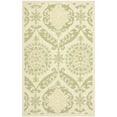 thumbnail image 3 of SAFAVIEH Chelsea Hollie Geometric Wool Area Rug, Beige/Green, 7'6" x 9'6" Oval, 3 of 8