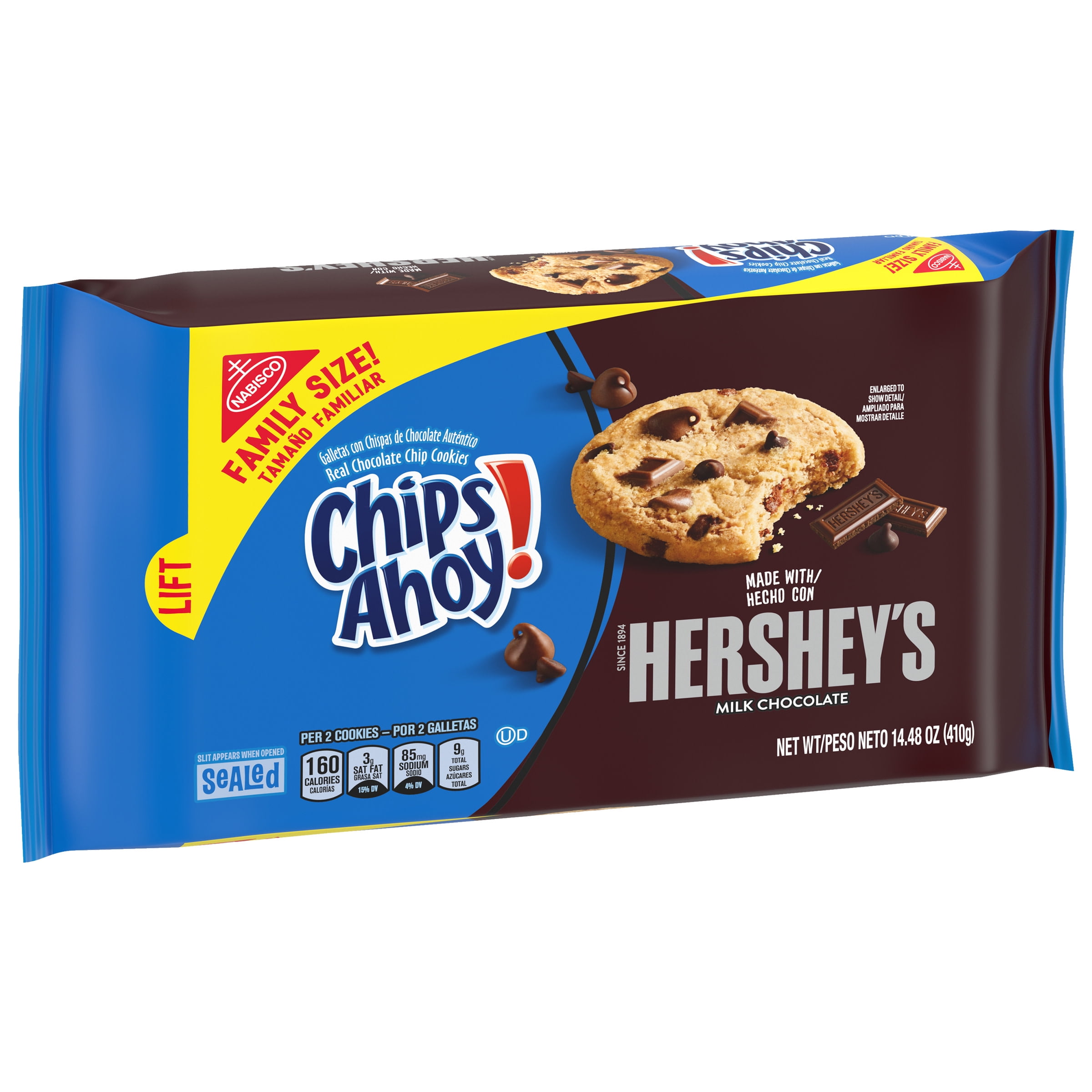 Chips Ahoy Cookie with Fudge Filled Hershey