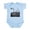 Sky Blue, variant on CafePress - Walk In The Cemetery Infant Bodysuit - Baby Light Bodysuit, Size Newborn - 24 Months