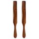 thumbnail image 1 of 2 piezas de espátula de madera mantequilla esparcidores de mantequilla de madera raspadores de crema de pan raspaduras, 1 of 6