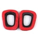 thumbnail image 3 of Juego de almohadillas para auriculares Logitech G35, G930, G430 y F450 rojo, 3 of 7