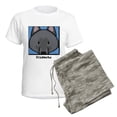 thumbnail image 5 of CafePress - Anime_Schipperke Women's Light Pajamas - Women's Short Sleeve Print T-Shirt and Pants Light Cotton Pajama Set, 5 of 7