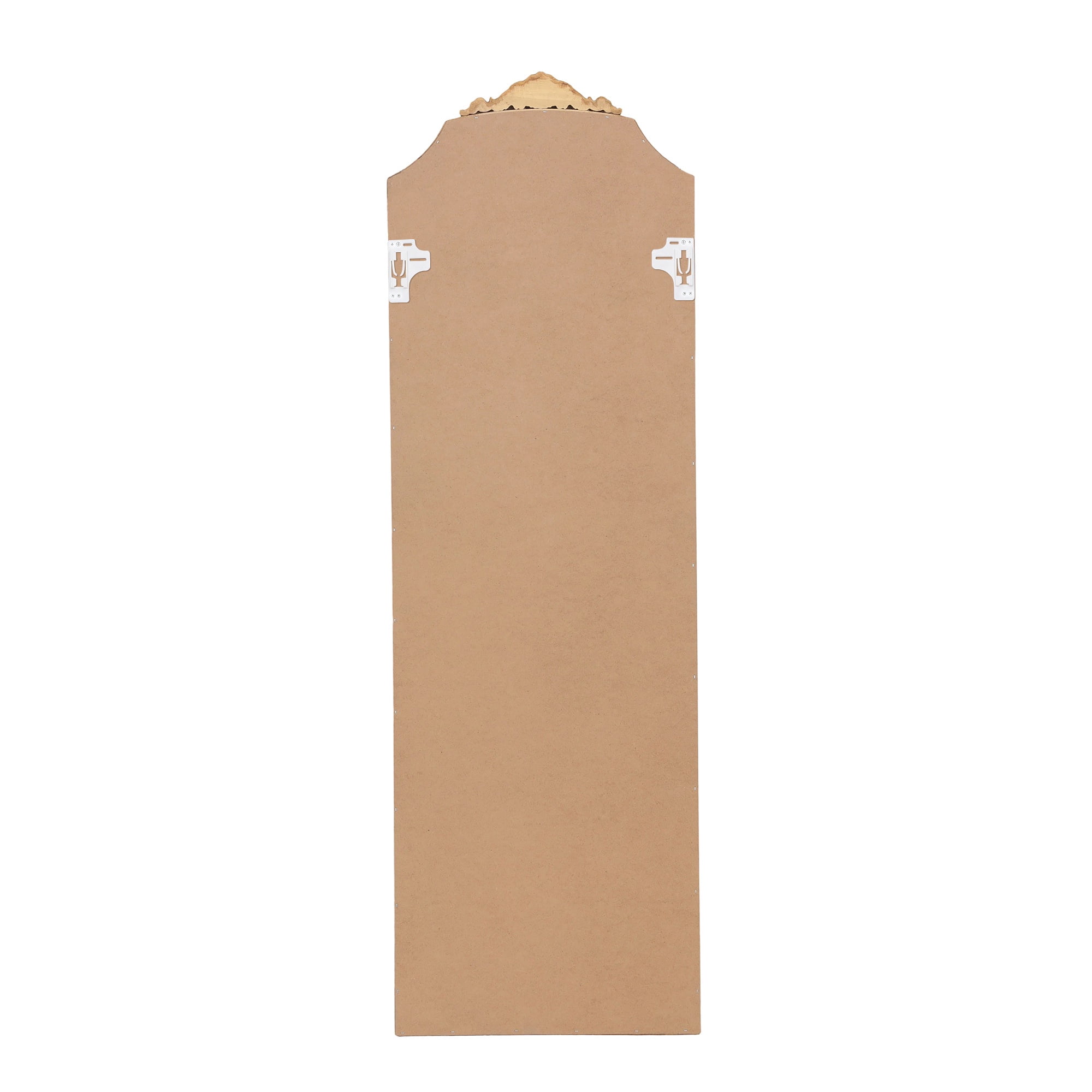 My Texas House Over-the-Door Mirror, Gold Ornate Wood Frame, 15 in x 47 in
