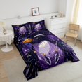 thumbnail image 3 of Eagle Down Comforter,Boho Dreamcatcher Comforter Set,Tribal Crow Bird with Wings Bedding Comforter Sets,Sparkle Starry Sky Stars Galaxy Bedding for Bedroom Decor, 3 of 6