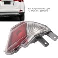 thumbnail image 3 of Rear Bumper Reflector Light, Waterproof Reflector Light Stop Lamp Super Bright LED Scratch Proof for  2016 2017 2018, 3 of 7