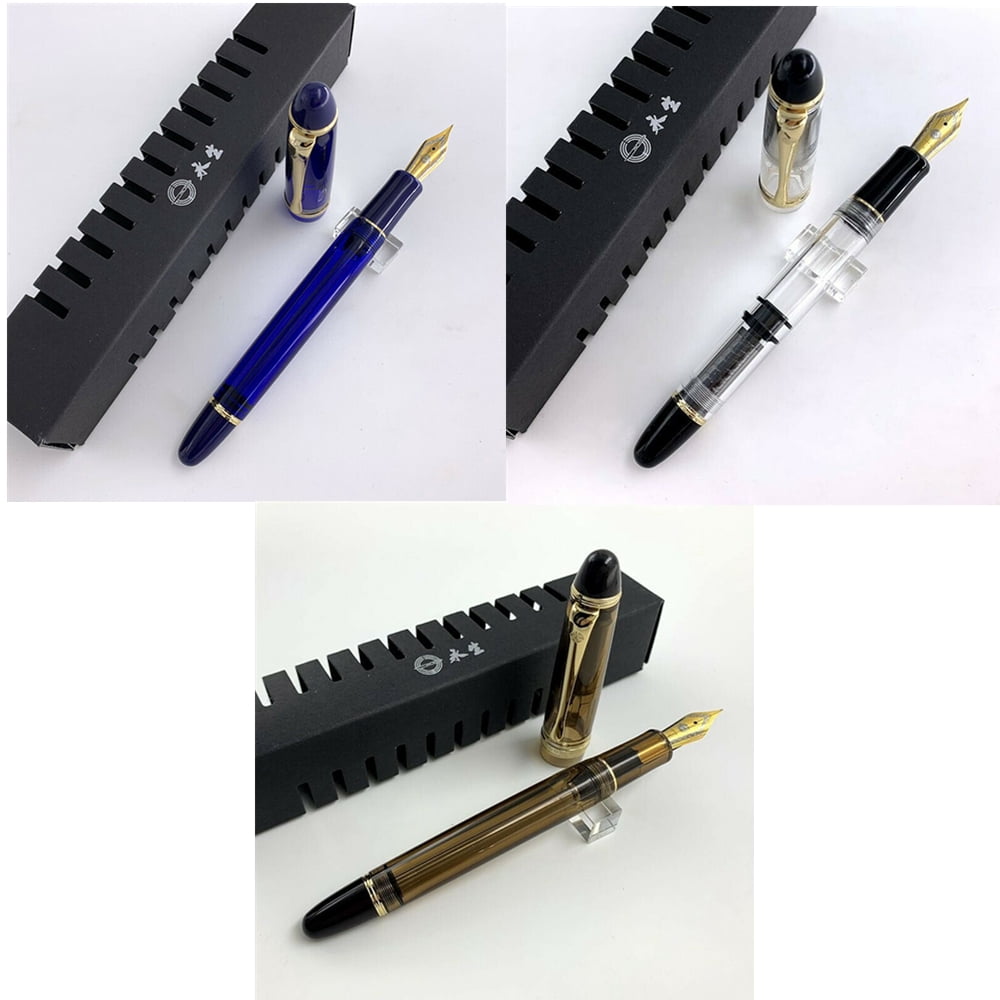 1 x Fountain Pen Golden Clip EF/M Nib Office/Business/Writing/Students/Calligraphy/Collectibles
