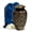 Flower Brass Urn, variant on Flower Urn for Ashes Adult Male, Decorative Urns for Human Ash, Blue Brass Urns for Human Ashes Adult Man, Funeral Burial Urn for Adults, (10" Large, Upto 200 Cubic Inches Capacity)