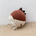 thumbnail image 3 of Staki Basic Winter Baby Boys Beanie Knitted Girls Hat Kids Earflap Beanies Warm Infant Toddler Hats(Brown,One Size), 3 of 5