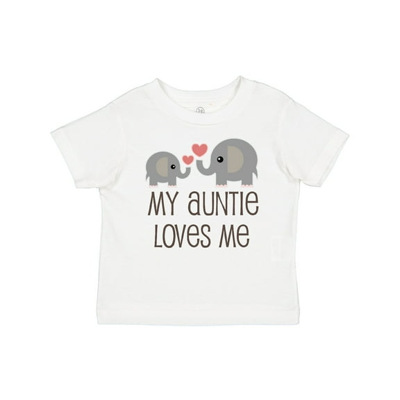 Inktastic My Auntie Loves Me Boys or Girls Baby T-Shirt