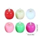 thumbnail image 3 of 6pcs Flameless LED Lights Apples Candle Lights Battery Powered Simulated Electrics Candle For Desktop Decoration Halloween Christmas Decoration, 3 of 5