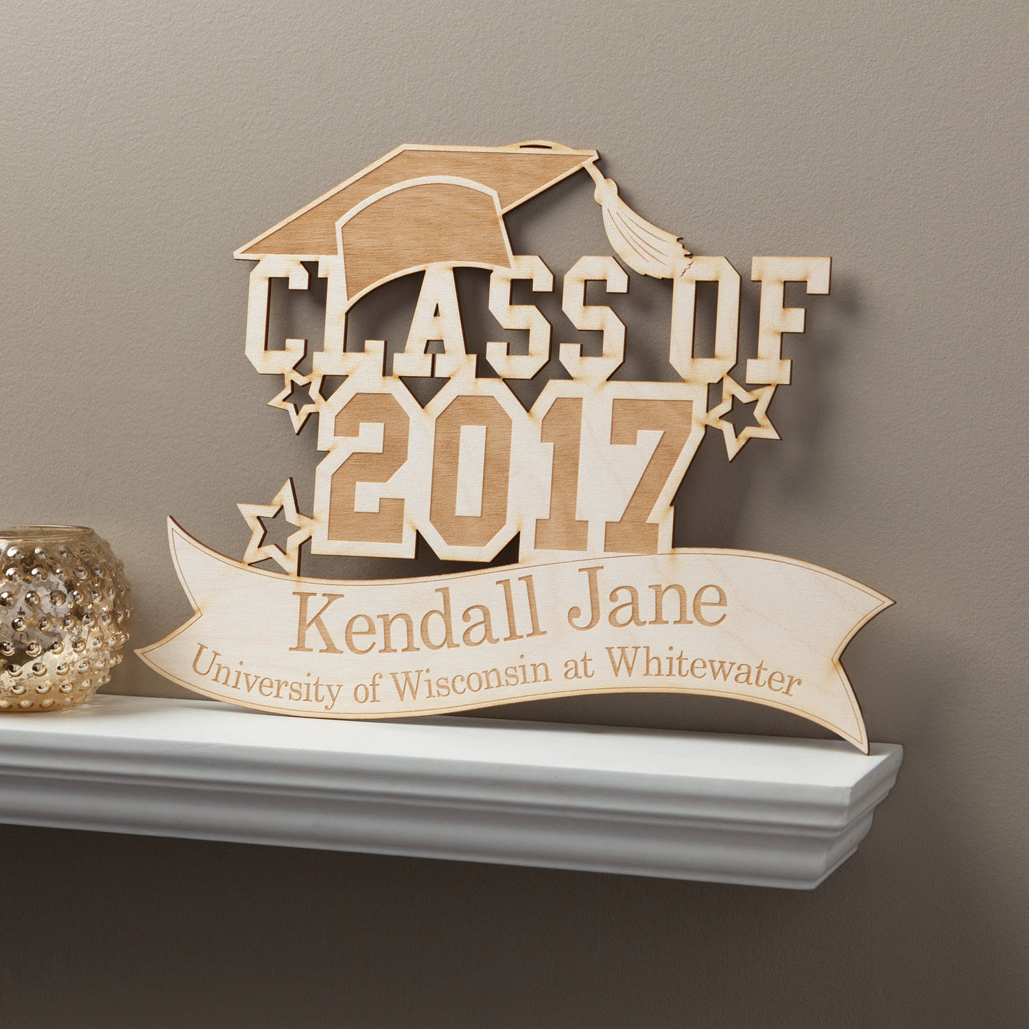 Personalized Planet School Wall Sign