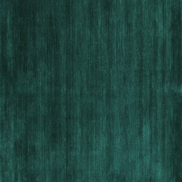Ahgly Company Machine Washable Indoor Square Abstract Turquoise Blue Contemporary Area Rugs, 7' Square