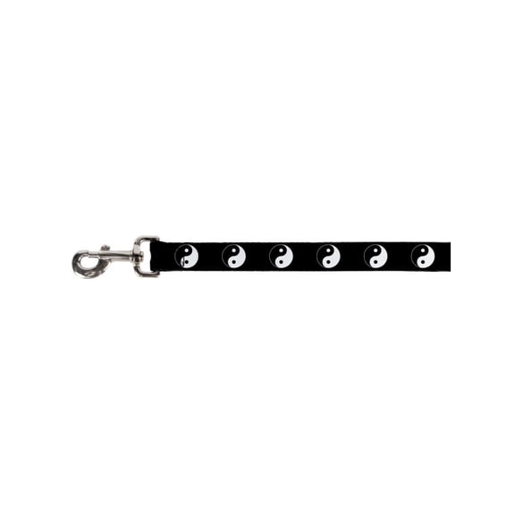 Black and White Yin Yang Symbol Fun Animal Pet Dog Cat Leash