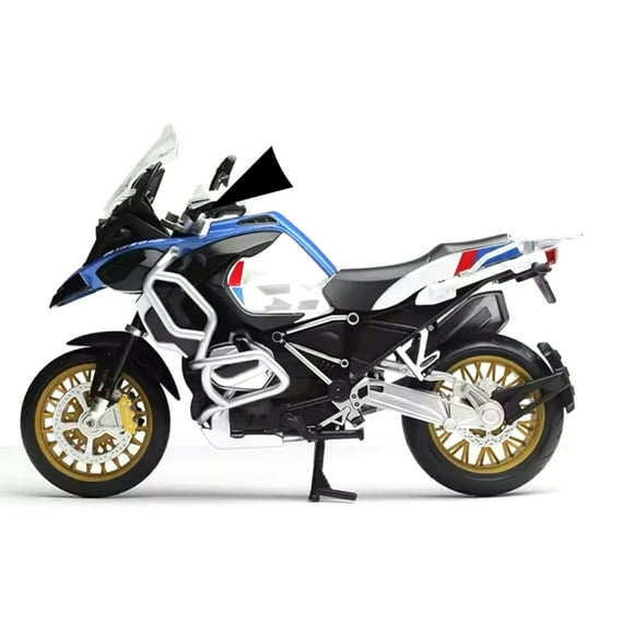 GUYUTING Collectible R1250 GS Motorcycle Model, 18.5cm Tall, Tribute to Classic Motorcycle Design for BMW