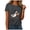 Dark Gray, variant on Halloween Oversized T Shirts for Women Fall Pumpkin Tops Shirt with Graphic Tees Outfits (Dark Gray, XL)