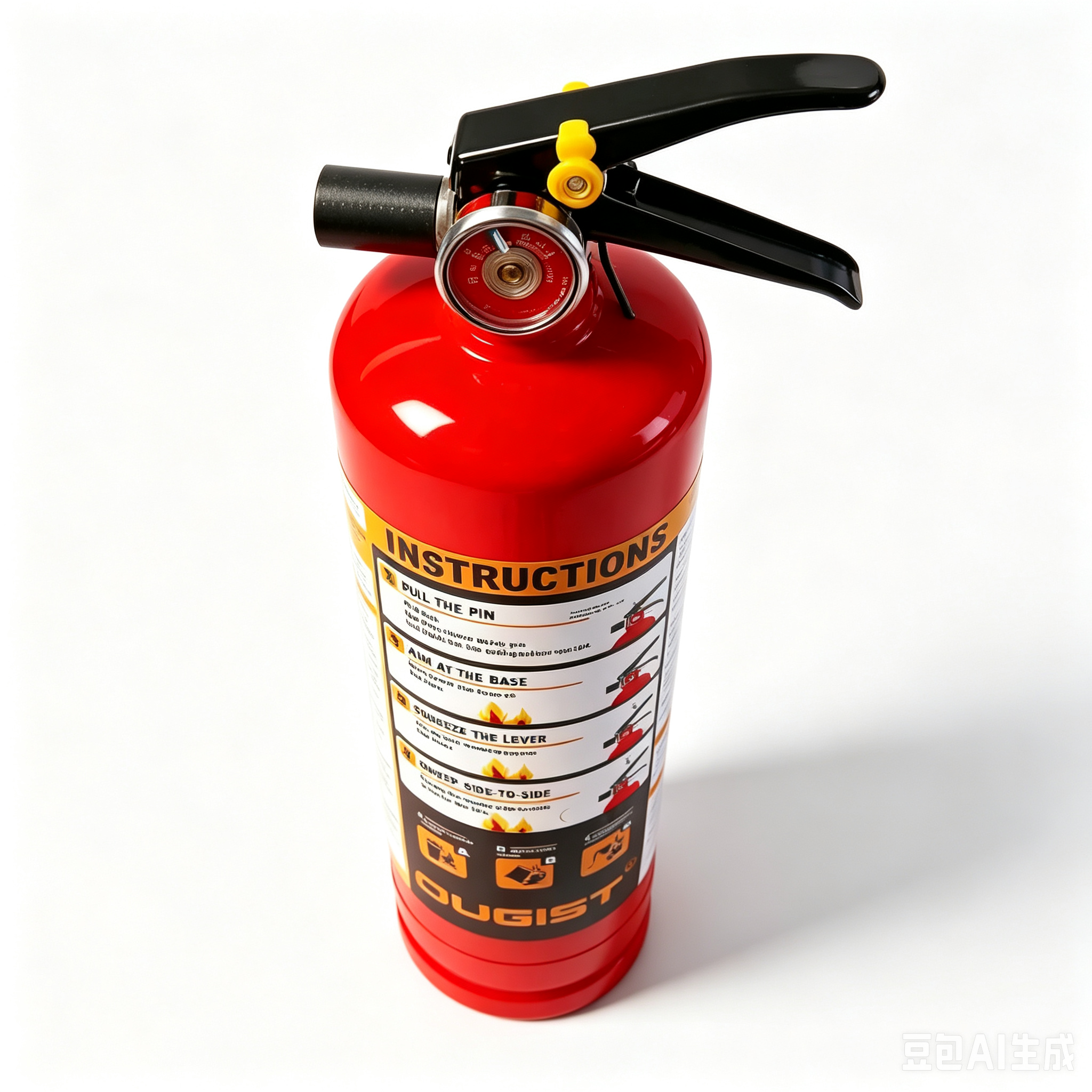 Ougist ABC Fire Extinguisher 2.5 Lb Multi-Purpose photo 8