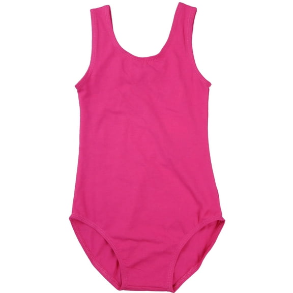 Wenchoice Girl'S Hot Pink Bow Leotard S(1T-2T)