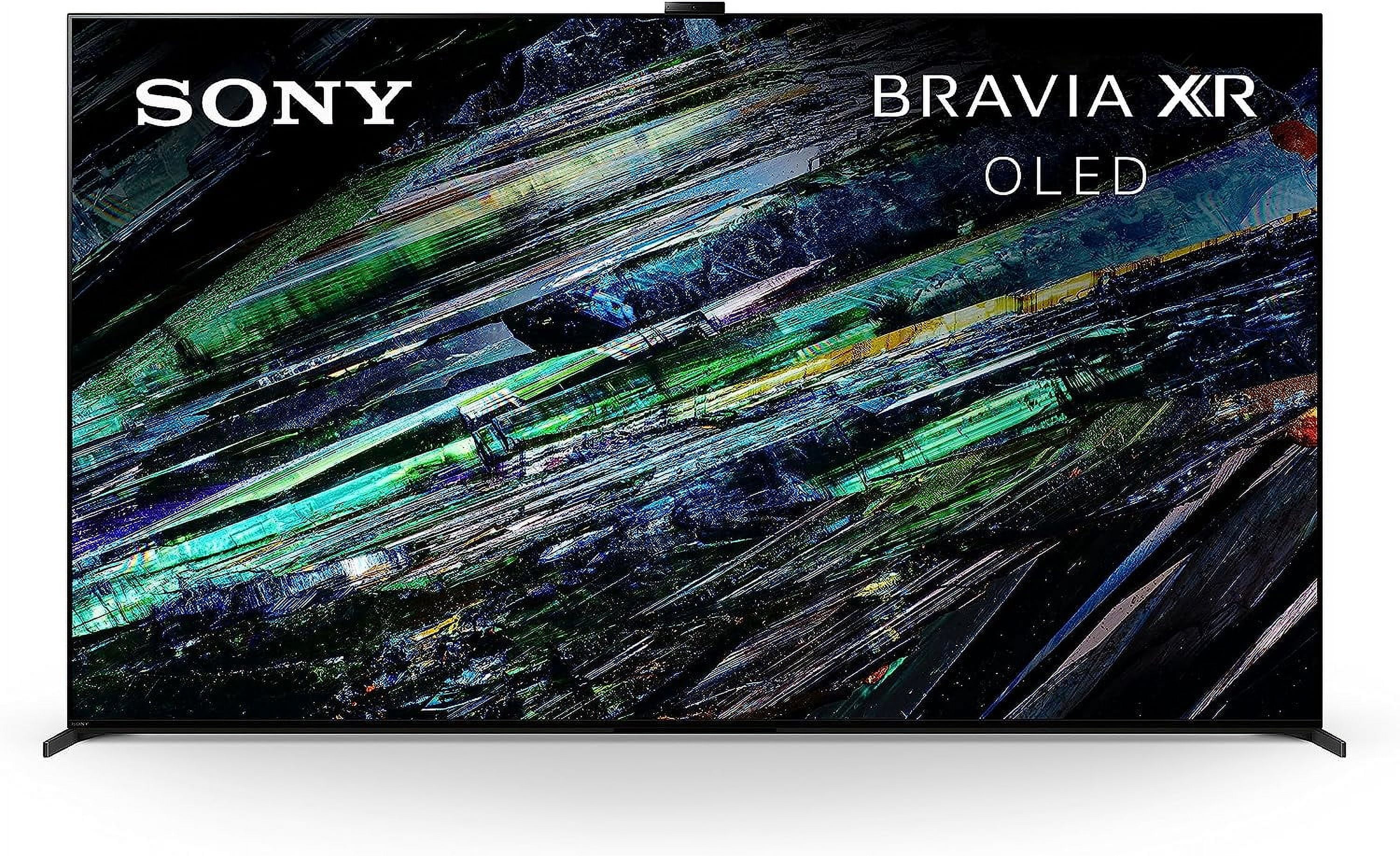 Sony XR77A95L 77 Inch QD-OLED 4K UHD Smart Google TV with AI Upscaling and 5 Year Amber Protection Plan (2023)