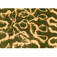 thumbnail image 1 of Ahgly Company Indoor Rectangle Abstract Orange Modern Area Rugs, 7' x 9', 1 of 4