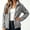 #New Gray, variant on Women's Sherpa Fleece Jackets Winter Soft Plush Coats Full Zip Fuzzy Jacket