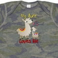 thumbnail image 4 of Inktastic My Aunt Loves Me Llama Boys or Girls Baby Bodysuit, 4 of 5