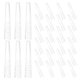thumbnail image 1 of unbranded 100Ud Fundas Transparentes De Silicona Para Punta De Pinzas Control Seguro Para Salones Y Hogar, 1 of 8