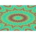 thumbnail image 1 of Ahgly Company Machine Washable Indoor Rectangle Transitional Lime Mint Green Area Rugs, 8' x 10', 1 of 1