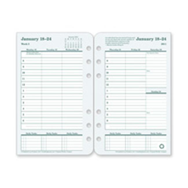 Franklin Covey FDP35423 Original Refill Pages Classic 2PPW JanDec