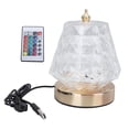 thumbnail image 2 of Lampe de Table Rgb Changeant de Couleur Veilleuse Led Dimmable 16 Rgb Changeant de Couleur Lampe de Table 16 Rgb Changeant de Couleur Veilleuse Romantique Projection de Vague d'Eau Led, 2 of 8