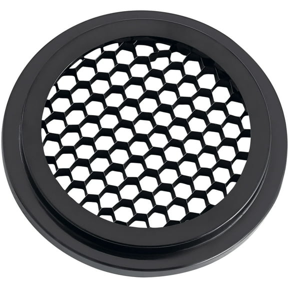 Kichler Lighting 16073BK Accessory 1 75 Inch Small VLO Hexcell Louver Black Finish