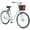 White, variant on Viribus Women's Comfort Bike 24 inch Beach & City Cruiser Bicycle with Basket Rack White