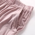 thumbnail image 6 of Hilenly Womens Pajama Shorts Lightweight Elastic Waist Modal Pajama Bottoms Soft Comfy Lounge Shorts with Pockets, 6 of 7