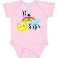 thumbnail image 3 of Inktastic Big Sister- sun and rainbow Girls Baby Bodysuit, 3 of 5