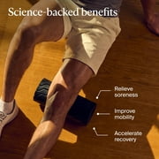 Therabody Wave Roller High-Density Firm Foam Roller for Body & Large Muscles - Bluetooth Enabled