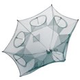 thumbnail image 2 of Aparejo de pescar Irfora 4/6/8/10 Trampa de Pesca Automática para Agujeros Red de Pesca Portátil Plegable Camarones de Peces Minnow Crab Mesh Trap Cage Irfora Aparejo de pescar, 2 of 7