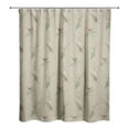thumbnail image 2 of Creative Products Pine Birds on Brown 71x74 Shower Curtain, 2 of 2