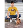 thumbnail image 2 of Election Comic Style VOTE! Gold Adult T-Shirt - X-Large, 2 of 6