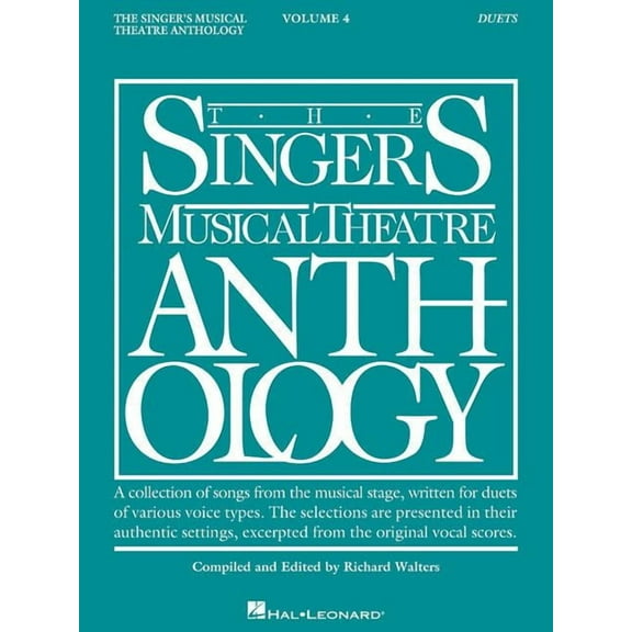 The Singer's Musical Theatre Anthology: Duets - Volume 4 (Paperback)